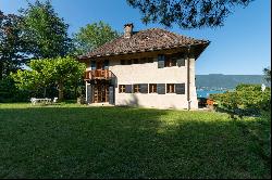 Menthon-Saint-Bernard, beautiful family architect-designed property, facing the lake