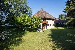 Menthon-Saint-Bernard, beautiful family architect-designed property, facing the lake