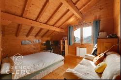 Dingy-Saint-Clair, charming log chalet