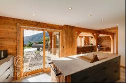 Dingy-Saint-Clair, charming log chalet