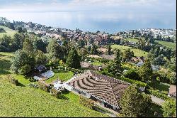 Prestigious villa with breathtaking views of Lake Geneva and the Alps