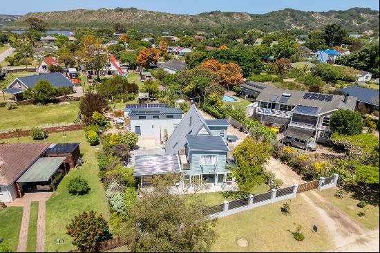 Stylish entertainer's home.