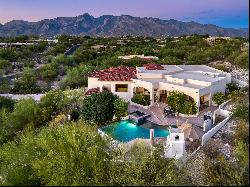 Spanish Santa Barbara-style located in Hacienda Del Sol Estates Built in 2014