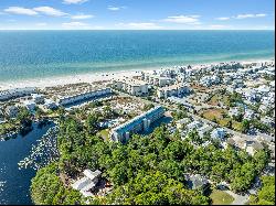 30A East Studio Condo With Gulf Views Overlooking Pool 