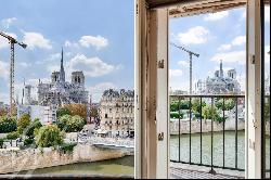 Ile Saint Louis apartment with exceptional views