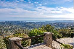 Charming Villa with Stunning Views in Vence, France