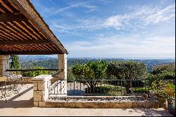 Charming Villa with Stunning Views in Vence, France