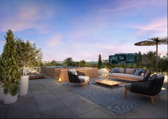 New Town Hall, Roof Terrace overlooking the whole of Montpellier...