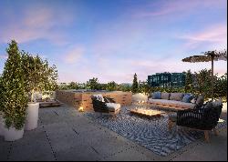 New Town Hall, Roof Terrace overlooking the whole of Montpellier...