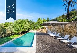 Exclusive panoramic villa surrounded by nature with a view of the Mediterranean for sale i