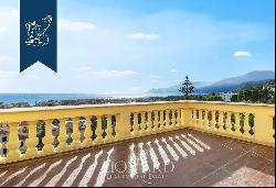 Prestigious historical estate with a garden and big indoor spaces for sale in Bordighera