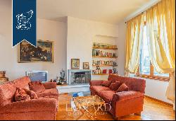 Large, renovated flat with a private garden for sale in Poggio Imperiale, Florence