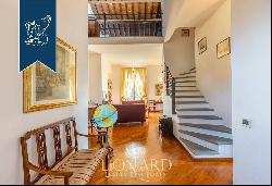 Large, renovated flat with a private garden for sale in Poggio Imperiale, Florence