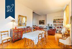 Large, renovated flat with a private garden for sale in Poggio Imperiale, Florence