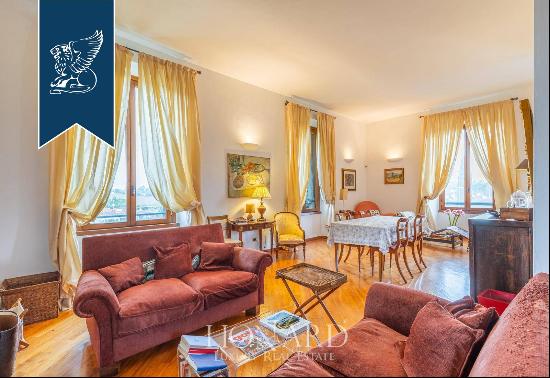 Large, renovated flat with a private garden for sale in Poggio Imperiale, Florence