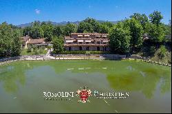 RESORT WITH RESTAURANT AND PRIVATE LAKES FOR SALE NEAR FLORENCE, TUSCANY