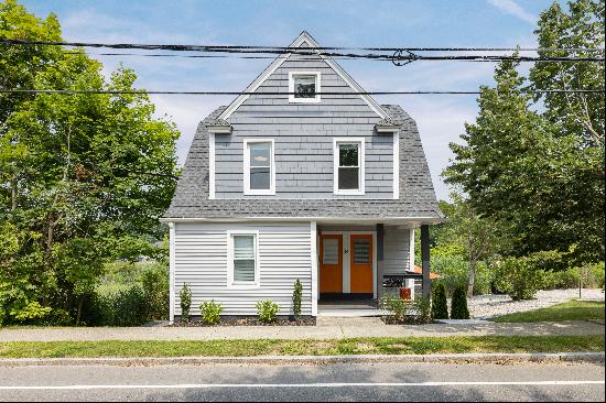 Fully furnished 2-family home in Downtown Mystic, currently a successful Airbnb.