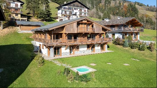 Chalet Blacklodge - Outdoor Jacuzzi and breathtaking mountain views