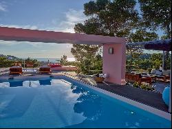 Villa with sea views in Cala Vadella for holiday rental