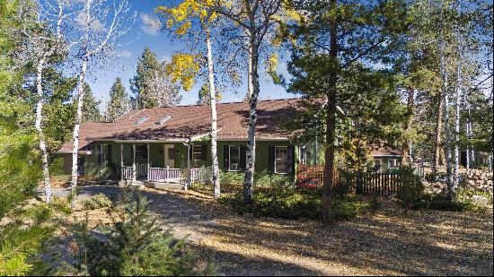 Rare 15-Acre Hobby Farm in Conifer with a Barn and Riding Arena