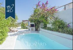 Villa with a pool and terrace by the sea for sale in the heart of Ponza island