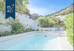 Villa with a pool and terrace by the sea for sale in the heart of Ponza island