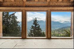 Fully renovated chalet with panoramic view