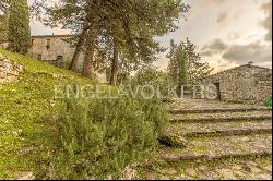 In the Heart of Chianti, Stone Farmhouse with Pool and Breathtaking Views