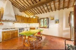 In the Heart of Chianti, Stone Farmhouse with Pool and Breathtaking Views