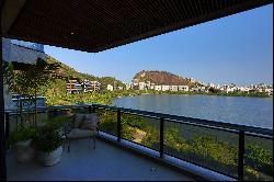 Renovated apartment with balcony and full view of Lagoa