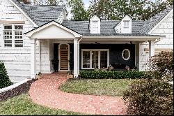 Classic Charm and Modern Living on Quiet Cul-de-sac in Historic Brookhaven