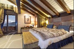 Attic apartment with unique character in Crans-Montana