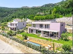 Exceptional offer: 2 Calfornian Villas in Tourrettes-sur-Loup - Breathtaking sea views, to