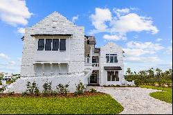 New Construction Lakefront Home With Large Pool And Carriage House