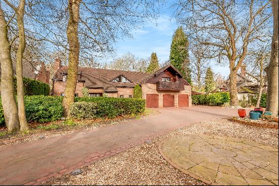 A beautiful five-bedroom family home of over 5000 sq ft. with gated entrance, substantial 