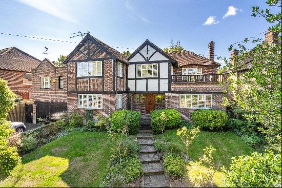 A substantial five bedroom, three bathroom detached family house for sale with a 113 foot 