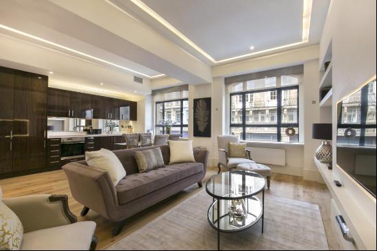 Contemporary 2 bedroom apartment in Armitage Apartments, Marylebone, London W1