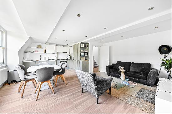 A newly refurbished duplex apartment in the Heart of Belsize Park.