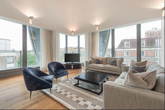 3 bedroom penthouse apartment Marylebone W1.