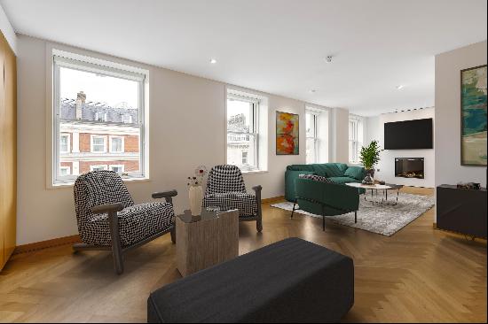 An excellent duplex apartment in one of Kensington's best new build schemes