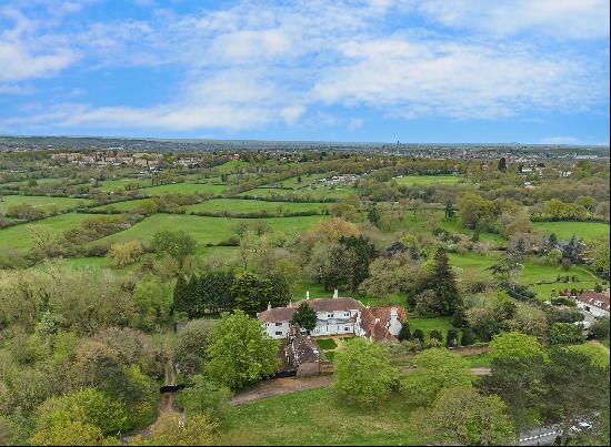 One of Totteridge's most stately residences, an amazing Grade II listed property set in ga