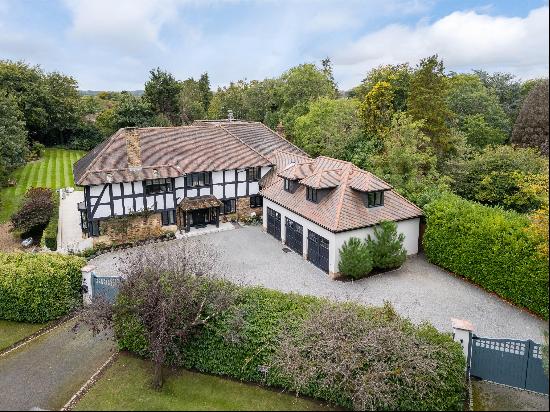 Detached family home for sale in Oxshott Way Estate, Cobham