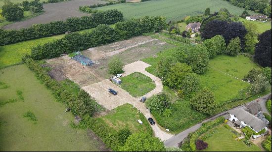 Currently a site, this is a wonderful opportunity to build a new country house in this hig