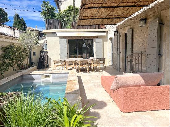 A lovely village house for sale in Saint-Remy-de-Provence.