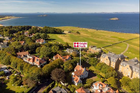 A substantial detached residence in need of renovation, located in one of North Berwick’s 