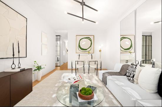   Beautifully Renovated Prewar 2 Bedroom in East Village Art Deco Building Aw