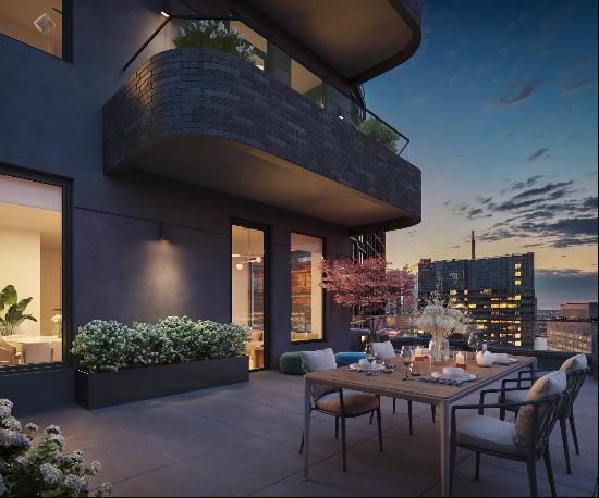 This one-of-a-kind penthouse is a two-bedroom, two-bathroom home epitomizes luxury and 