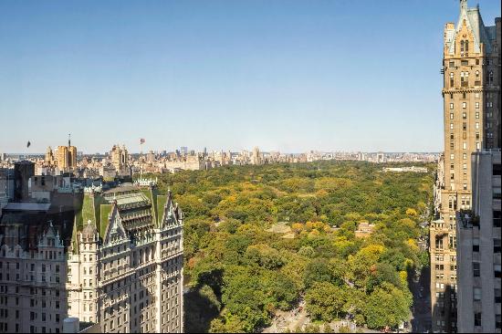 Wake up to unparalleled Central Park Views from this beautiful, high floor residence at