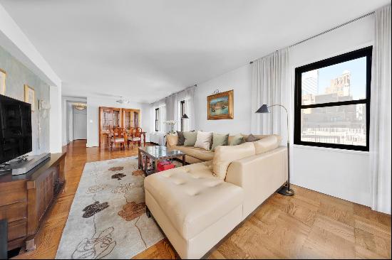 SUTTON PLACE BEAUTY! Perched up high on the 15th floor, this lovely renovated