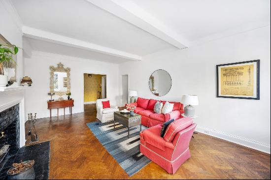 Grace and charm await the lucky buyer in this wonderful home. This pre-war apartment is